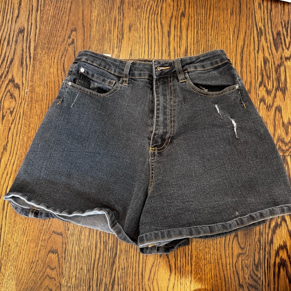 WeWoreWhat Distressed High-Waist Jeans